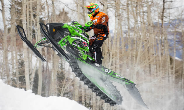 Ryan Simons competing at X Games in hillcross. 