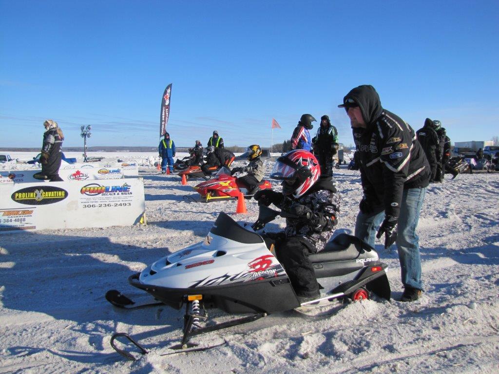 SSRA Western Canadian Championship Snowmobile Drag Races SnoRiders