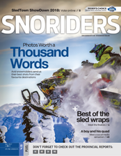 SnoRiders Magazine Fall 2017 Cover