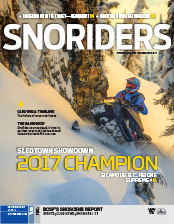 SnoRiders Magazine Mid Winter 2017 Cover