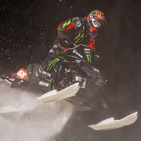 Photo of Tucker Hibbert racing
