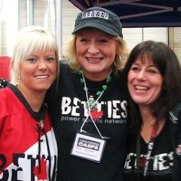 Adele Borys Trish Drinkle and Tamara Osborn were some of the Betties on site. 