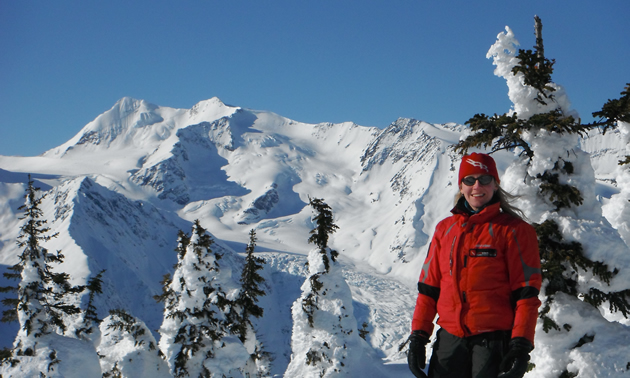 Carole Savage is the snowmobile program co-ordinator for the Canadian Avalanche Centre. 