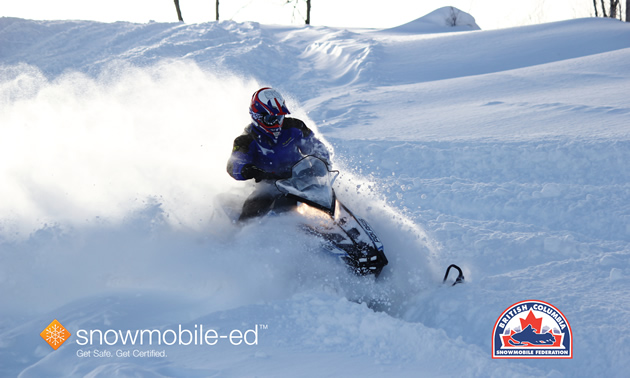 The new course is approved by the British Columbia Snowmobile Federation and is the only mobile-ready snowmobile course that features live-action video.
