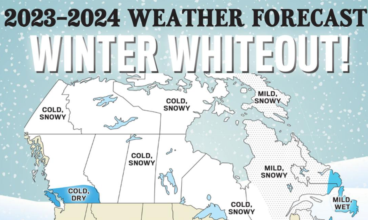 Old Farmer's Almanac Winter 2021-2022 Forecast and Predictions