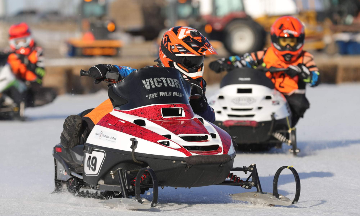 Beausejour, Manitoba, is home to Canada’s only kids ice oval races