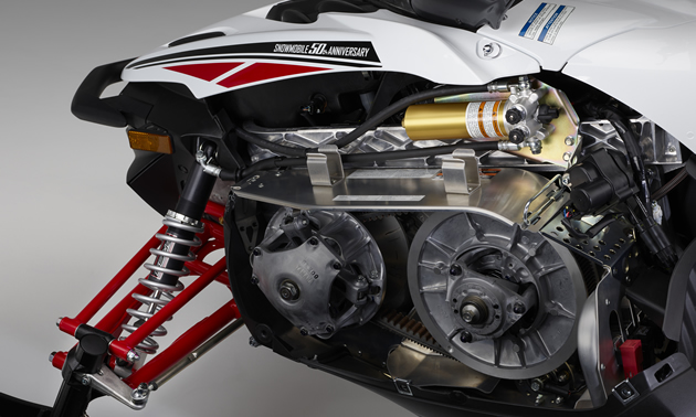 Inside look at the Yamaha Reactive Suspension System. 