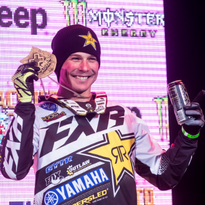 Another medal at X Games sure brings a smile to Brock Hoyer.