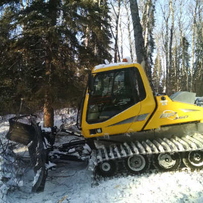 Many clubs have are clearing trails, cutting grass, building shelters, servicing equipment and installing trail signs