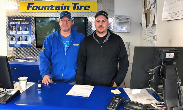 Come and talk to the friendly folks at Fountain Tire.