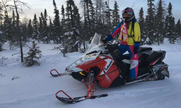 Hudson Bay is a beautiful place to ride. That’s probably why it won the award for best SledTown in Saskatchewan. 