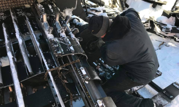 Groomer operators like Jim Cottingham do more than drive. There are plenty of other chores to be done.