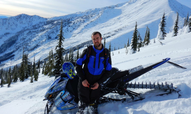 Sheldon Kelly is creator of the snowmobile movie series Winter Nutz.