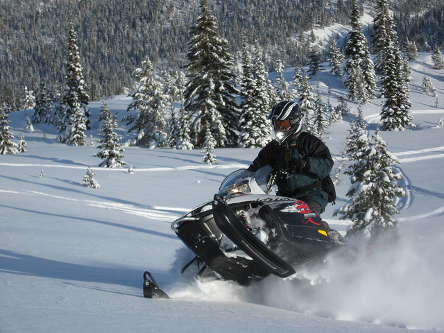 Dean Hudson travels some of the South trails in the Croswnest Pass.