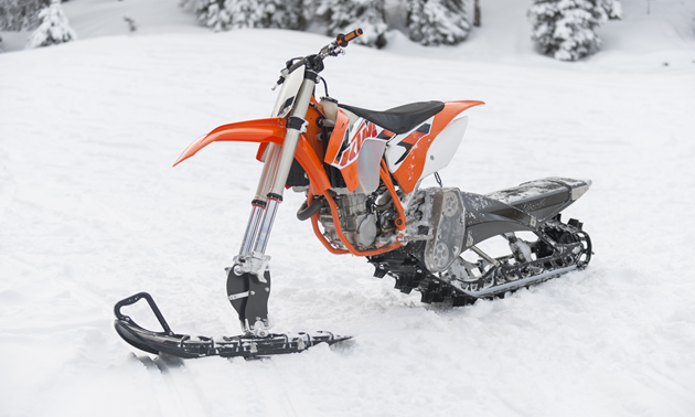 Building the ultimate Yeti snow bike kit SnoRiders