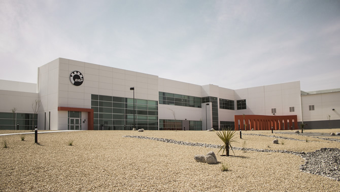 BRP’s second facility in Juárez, and third in Mexico.