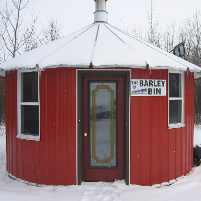 The Barley Bin Shelter on Trail 101G.