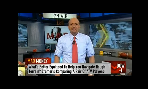 Jim Cramer talks cold lessons from the snowmobile biz