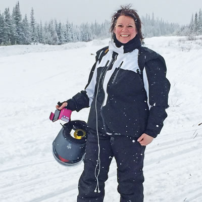 Debbie Westman is the North West Alberta Regional Director for the Alberta Snowmobile Association.