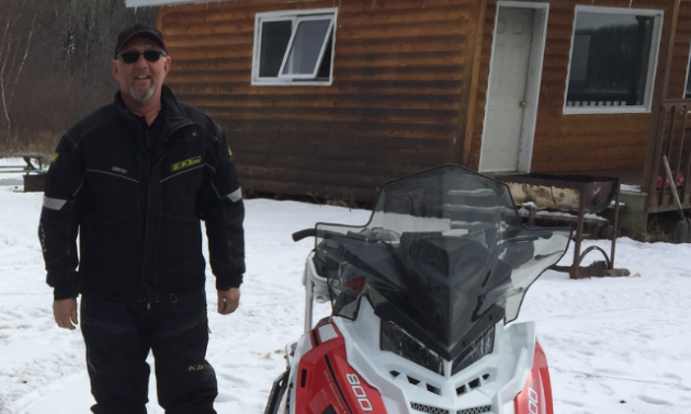 Dwayne Andrychuk has beat boredom by snowmobiling since he was 15 years old.