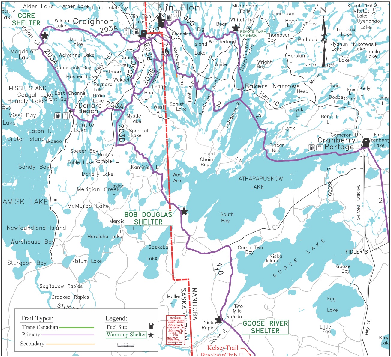 Flin Flon Manitoba Map Club Profile: Flin Flon Border Explorers | Snoriders