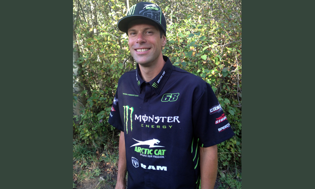 Photo of Garth Kaufman, new mechanic for Tucker Hibbert Monster Energy/Arctic Cat team