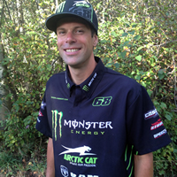 Photo of Garth Kaufman, new mechanic for Tucker Hibbert Monster Energy/Arctic Cat team