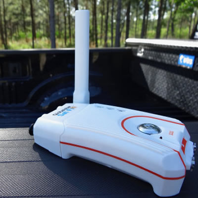 Sat-Fi2, a lightweight and portable hotspot. 