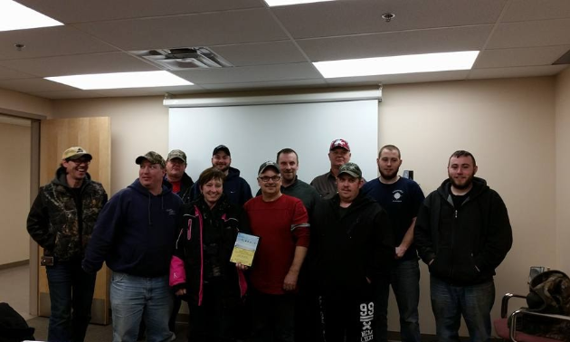 The Watt Mountain Wanderers received an award for their role in the Santa Claus Parade 2015.