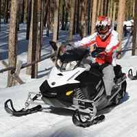 ISMA snowmobilers groomed trail
