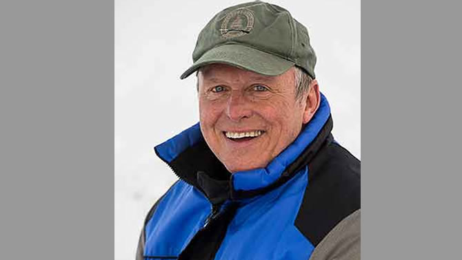 Photo of Ed Klim, president of the International Snowmobile Manufacturers Association. 