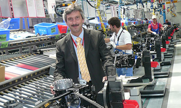 Gerd Ohrnberger, vice-president and general manager, Product Engineering and Manufacturing Operations of BRP