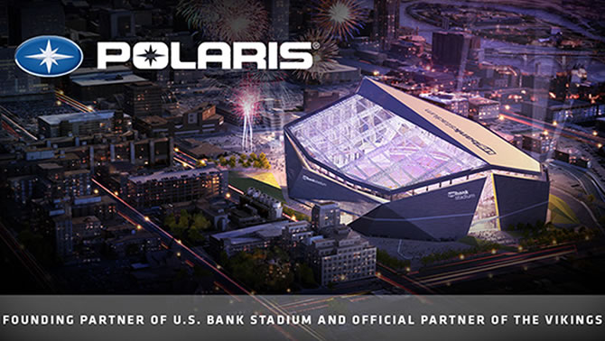 U.S. Bank Stadium Polaris Club  Minnesota Vikings –