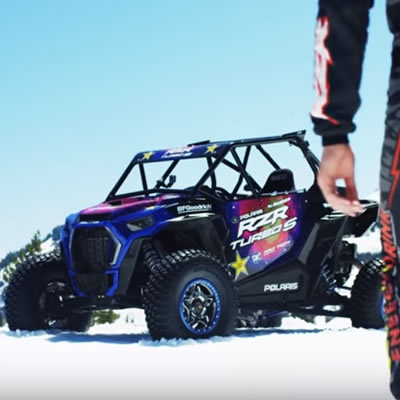 The RZR® XP Turbo S side-by-side.