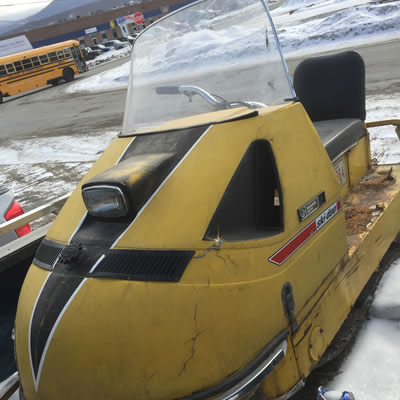 An ’69 Ski-Doo Alpine Invader 640 ER.