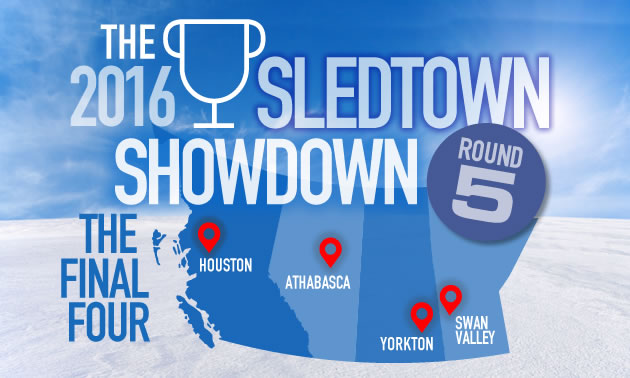 SledTown ShowDown graphic.