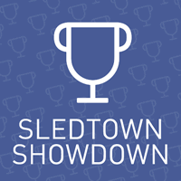 SledTown ShowDown logo. 