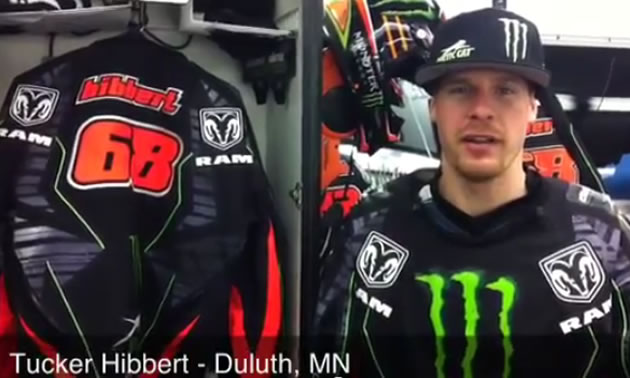 Photo of snowmobiler Tucker Hibbert