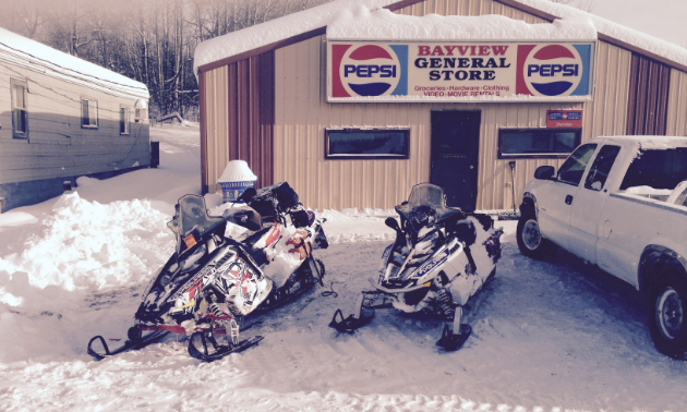 The Bayview General Store is one of Wes Jones’ pit stops.