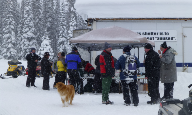 The Timberline Cruisers cabin is located on Rabbit Mountain.