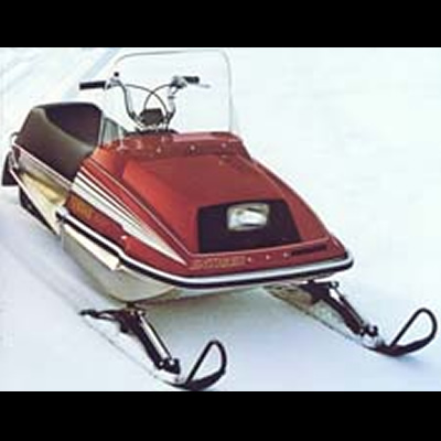 Picture of the Yamaha Enticer 340, as new. 