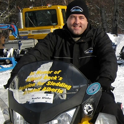 Chris Brooks, executive director of the Alberta Snowmobile Association. 
