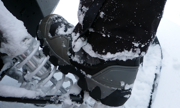 carbide snowmobile boot from MotorFist. 