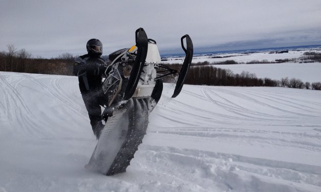 A rider enjoys a wide open space around Kamsack, Saskatchewan.

Photo  courtesy Dwayne Andrychuk