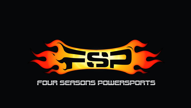Logo for Four Season Power Sports in Fort McMurray.