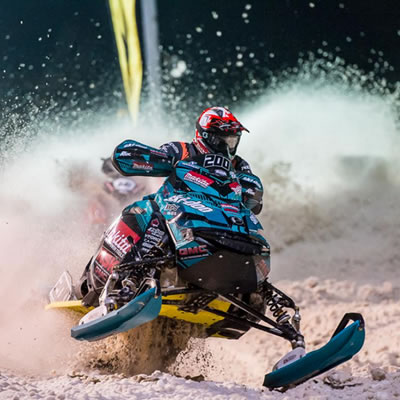 Ishoel on his way to the Dominator win and $10,000.