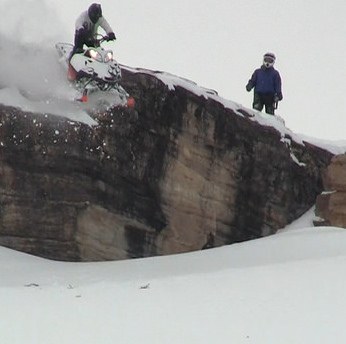 Mitch Lesbo getting air