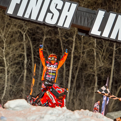 Polaris Hillclimber Kody Kamm. 