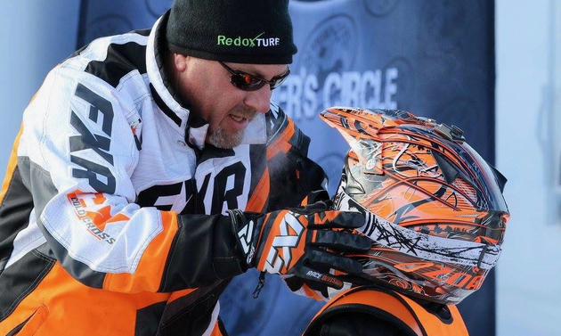 Glen Gusta has a passion for teaching kids the sport of snowmobile racing.