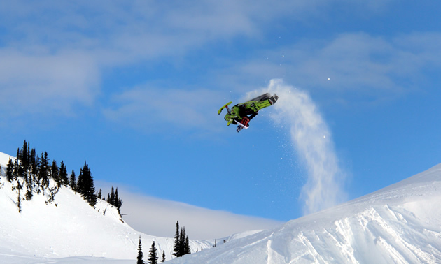 Morgan Gamache whips it for the cover of Braaap. 
